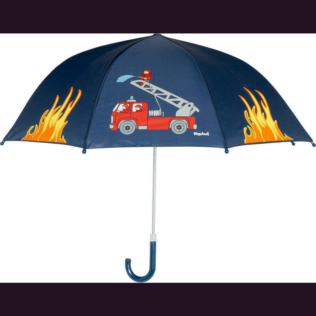 Playshoes Regenschirm Feuerwehr