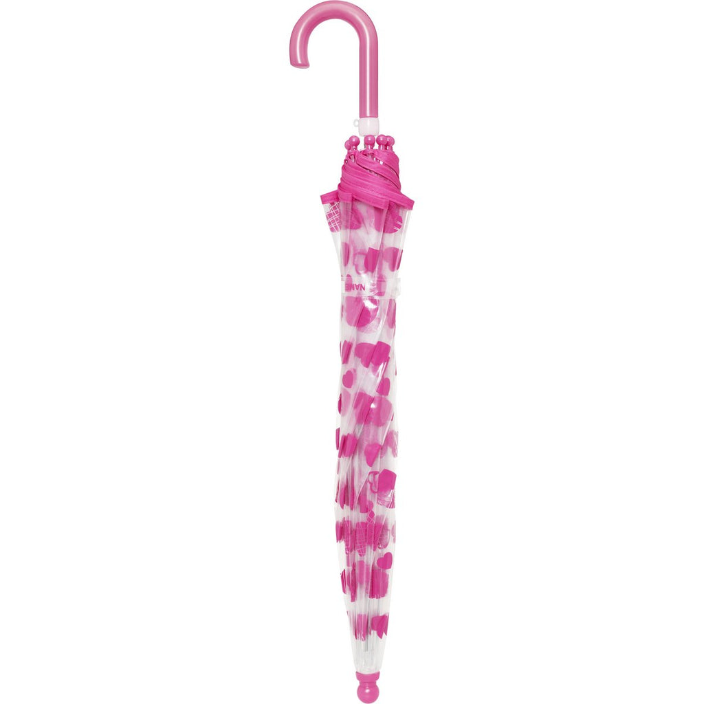 Playshoes Regenschirm Herzen, Pink