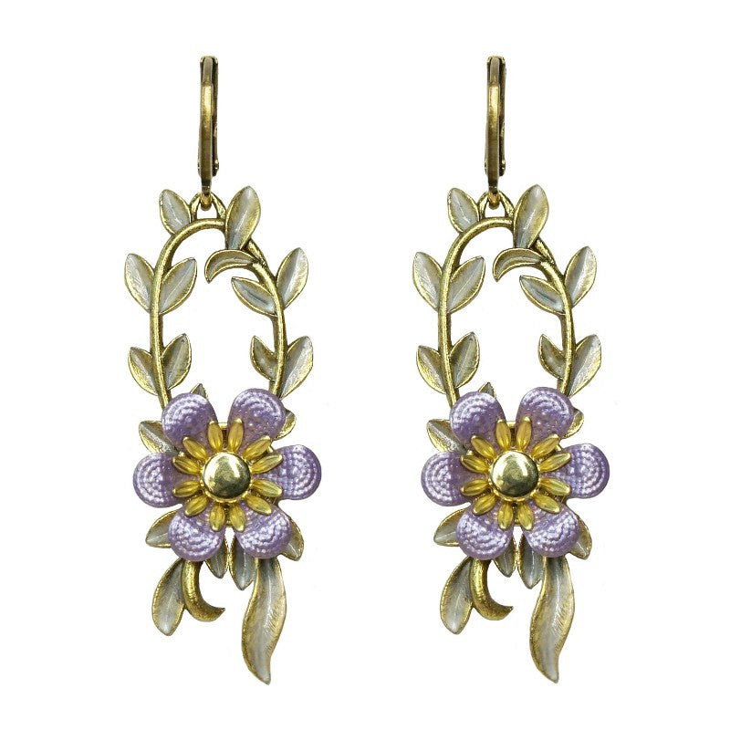 Urban Hippies Ohrringe Prosper, White/Lilac