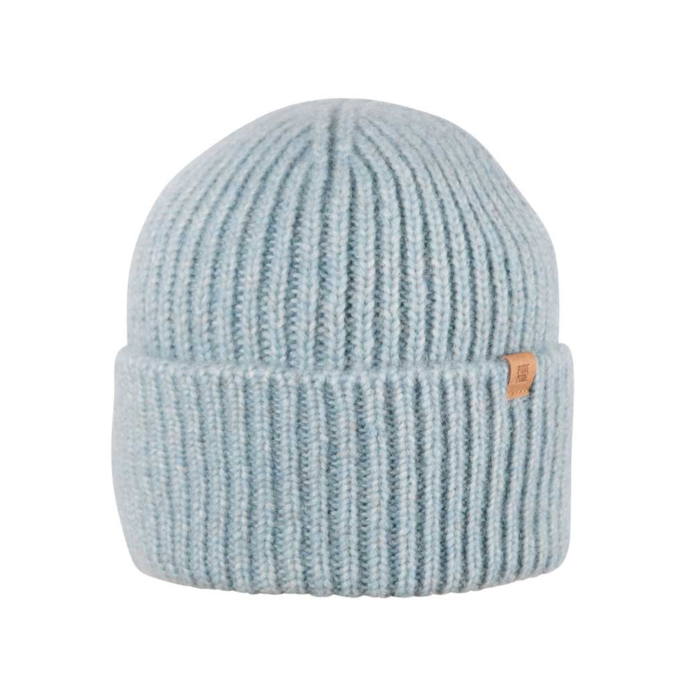 PurePure Erw. Rippmütze Babyalpaka, Aqua