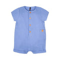 PurePure Baby-Spieler aus blauem Musselin, Vorderseite