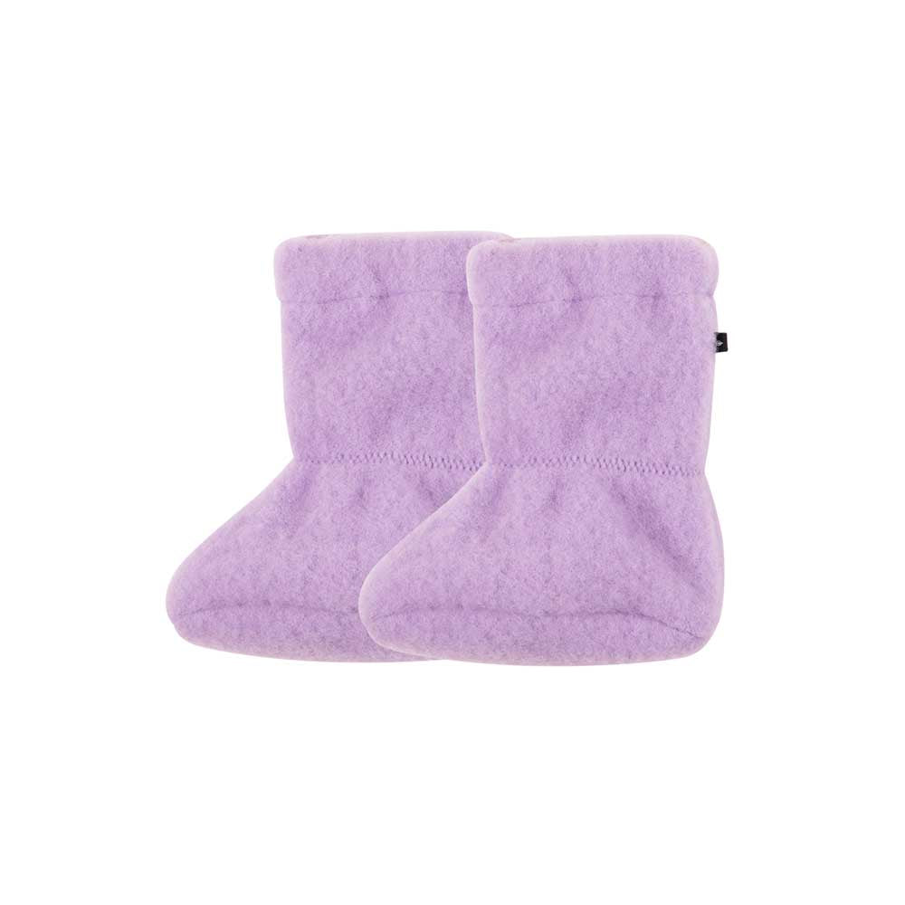 PurePure Baby-Stiefelchen Wollfleece, Lilac