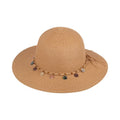 PurePure Damen-Sonnenhut Paper, camel (onesize)