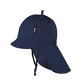 PurePure Sonnenhut mit Nackenschutz und Bindeband in der Farbe Navy