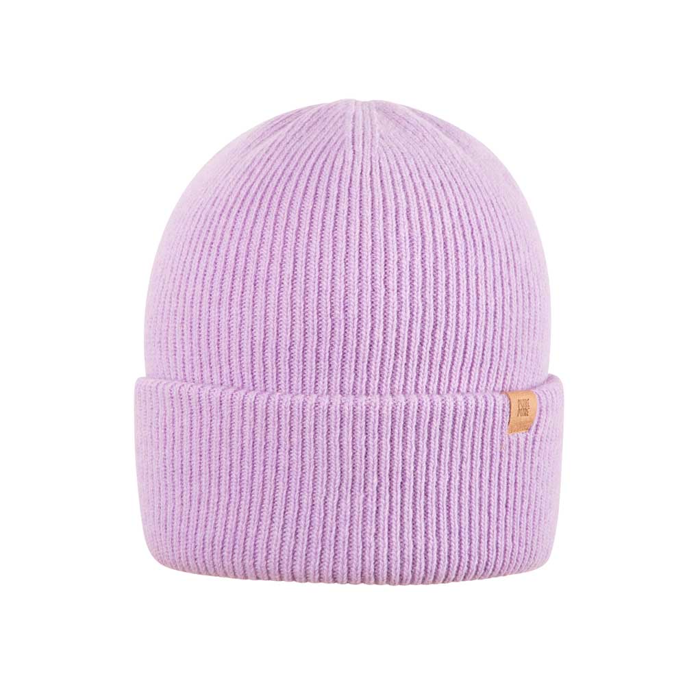 PurePure Erw. Umschlagmütze Merino, Lilac