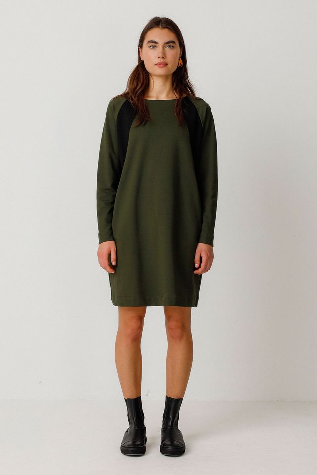 SKFK Amelie Dress, Deep Green