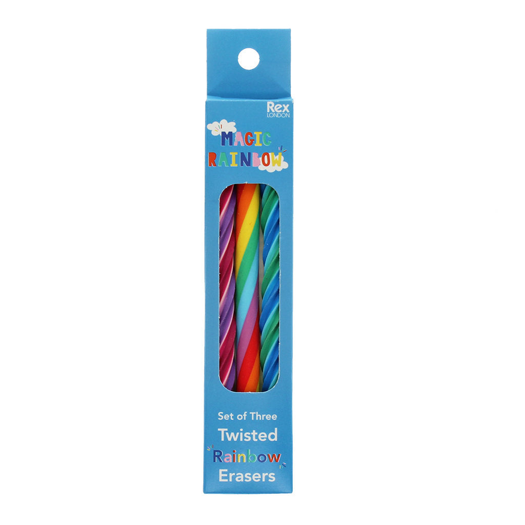 Rex London Spiral-Radiergummis 3er Set
