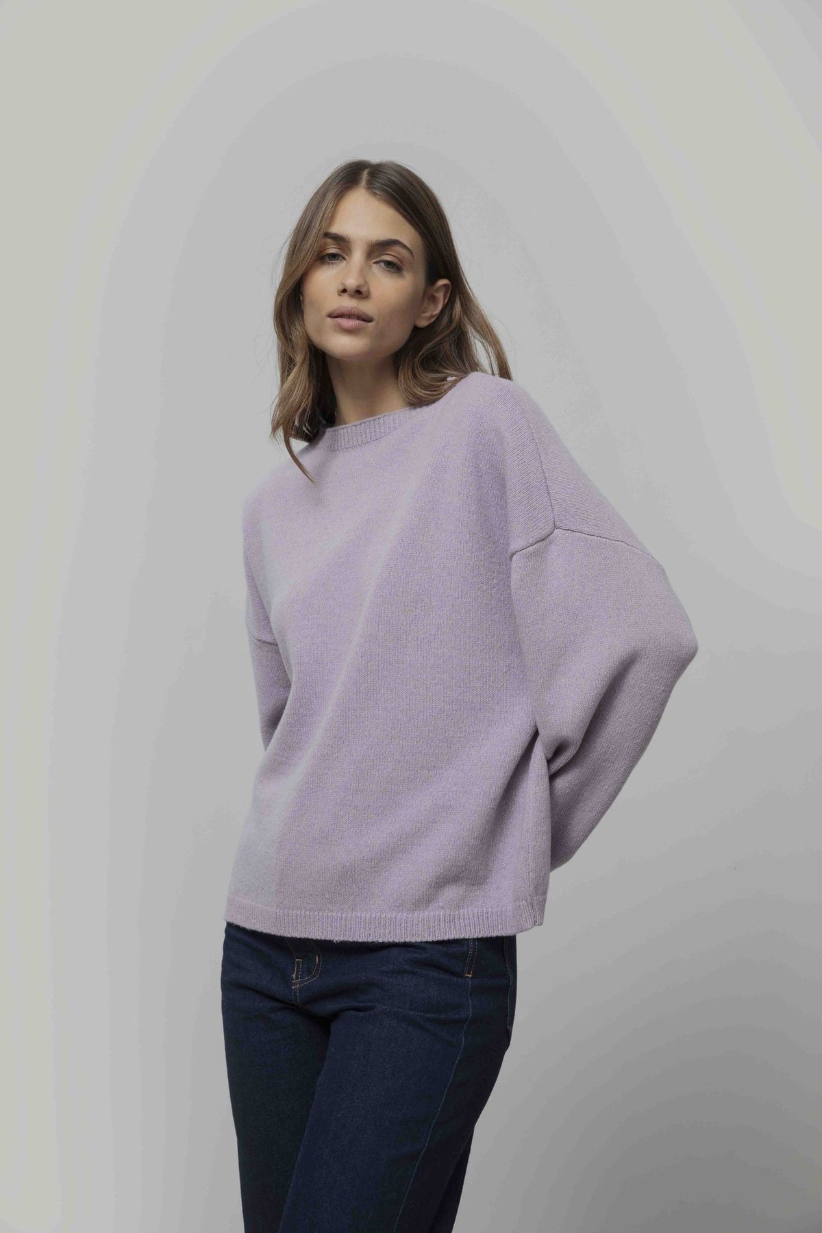 Rifo Pullover Marilena Kaschmir (rec.), Lilac