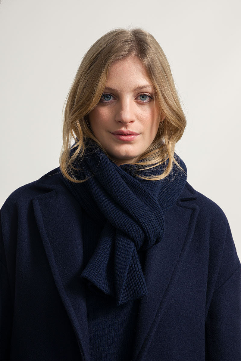 Rifo Erwachsenen-Schal Federico Cashmere (rec.), Dunkelblau
