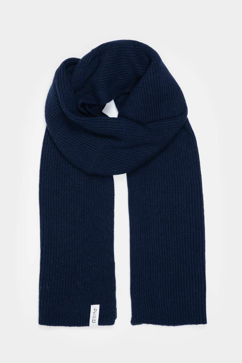 Rifo Erwachsenen-Schal Federico Cashmere (rec.), Dunkelblau