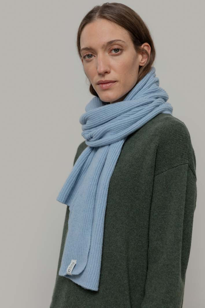 Rifo Erwachsenen-Schal Federico Cashmere (rec.), dusty blue