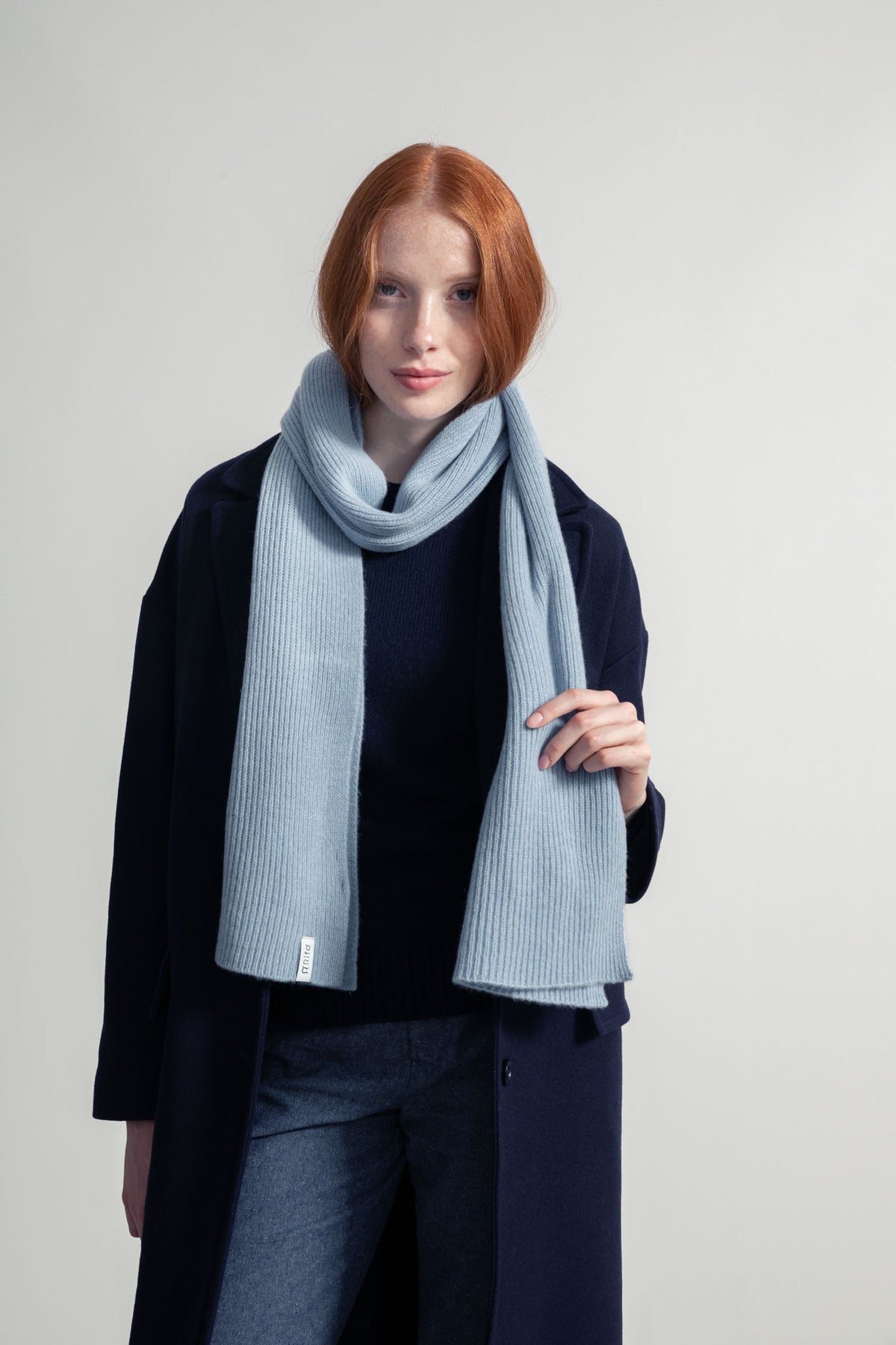 Rifo Erwachsenen-Schal Federico Cashmere (rec.), dusty blue