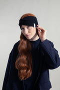 Rifo Stirnband Nadia Kaschmir (rec.), Schwarz (onesize)