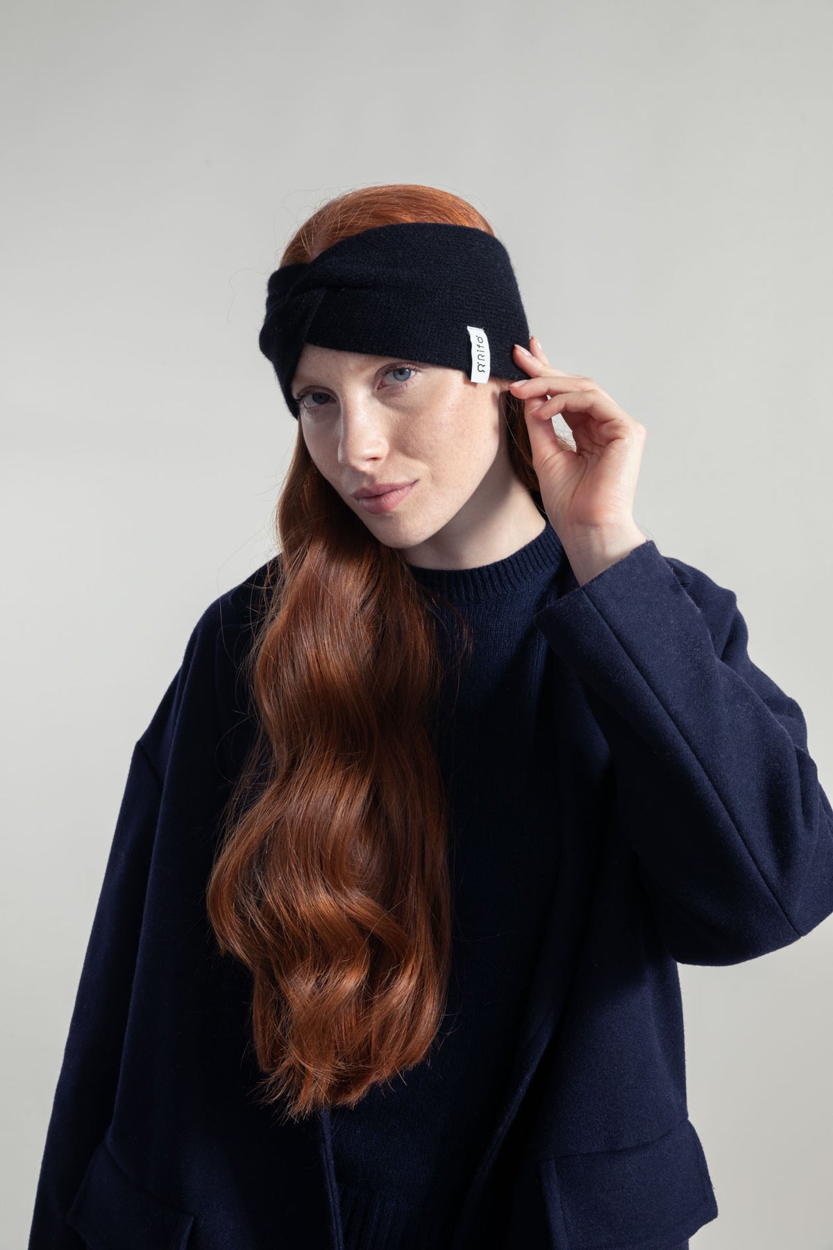 Rifo Stirnband Nadia Kaschmir (rec.), Schwarz (onesize)