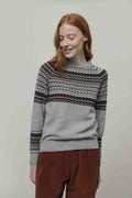 Rifo Pullover Marina, Wolle (rec.), Grau