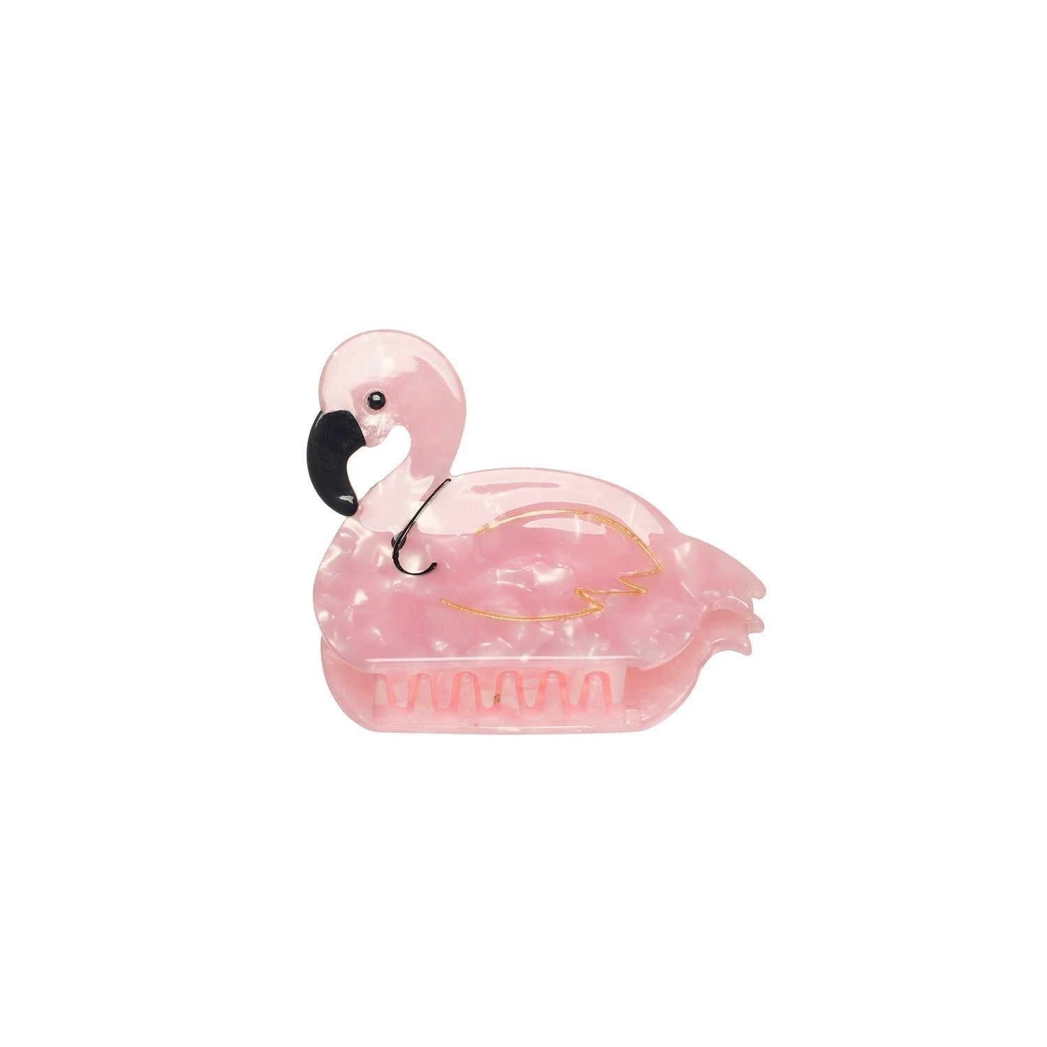 Rockahula Haarklammer Flamingo