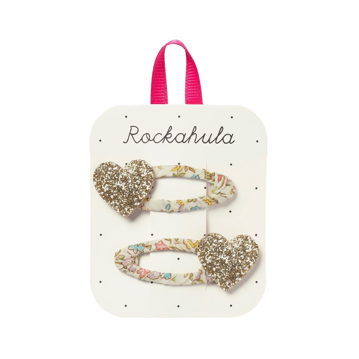Rockahula Haarklammern Herzen, gold