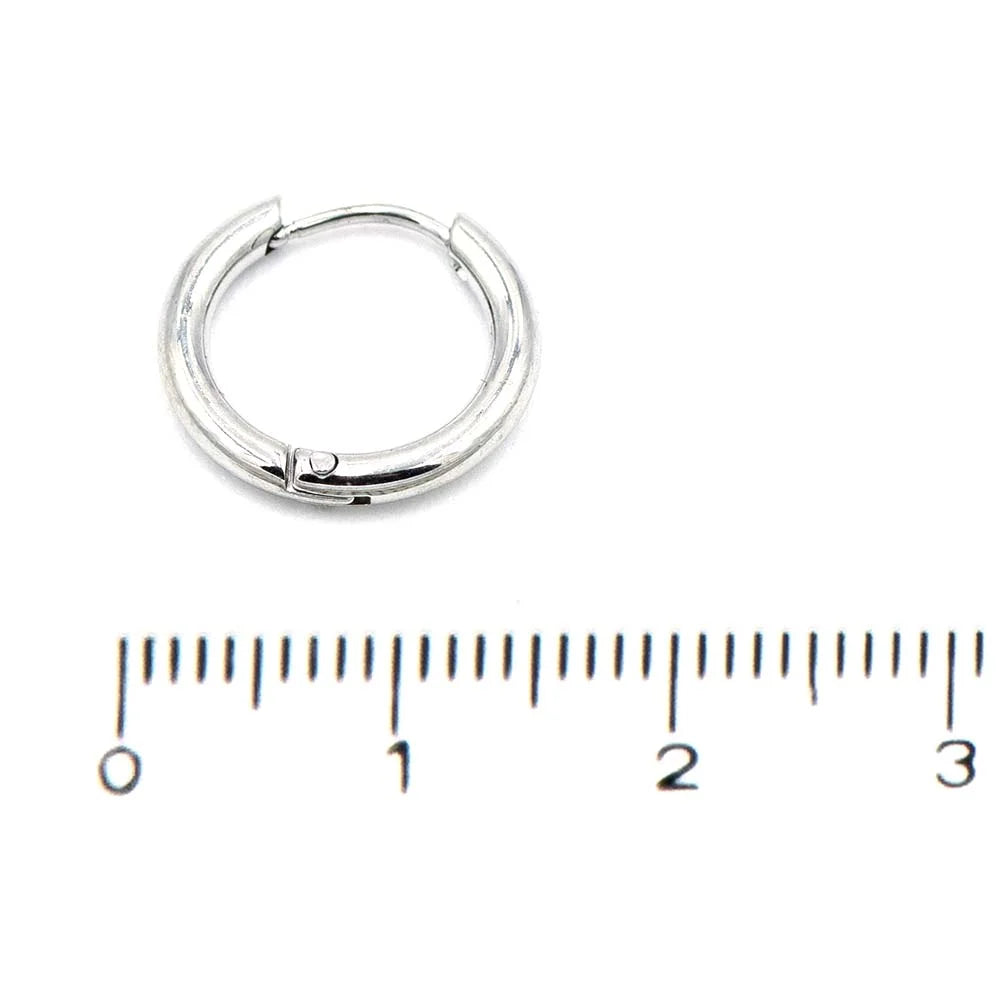 S. Engel Edelstahlcreolen 05, 14mm