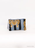 Täschchen Tiger, Graublau