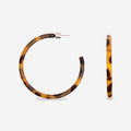 Sasstie Hoop Dark Cheetah