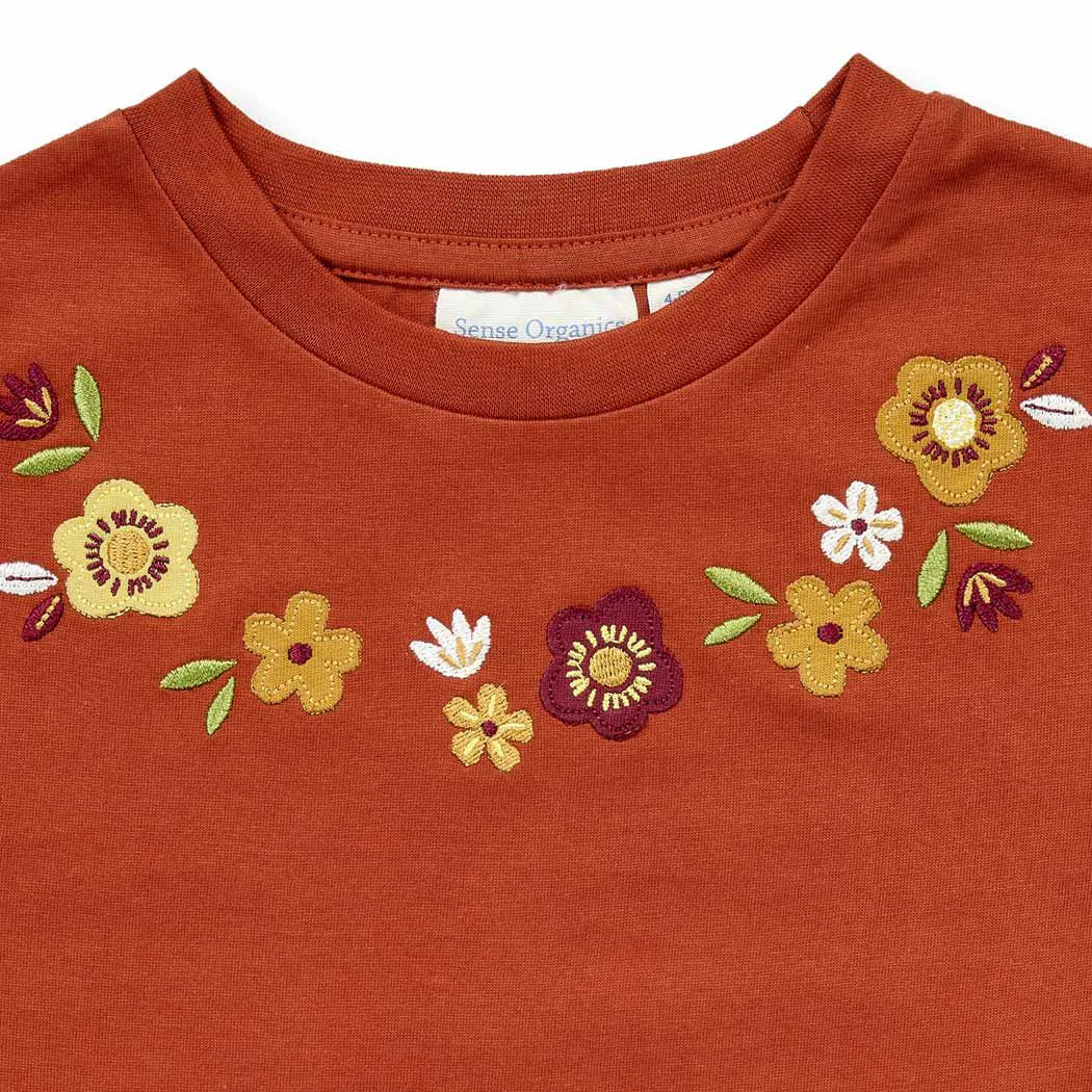 Sense Organics Shirt Yoobi, Terracotta