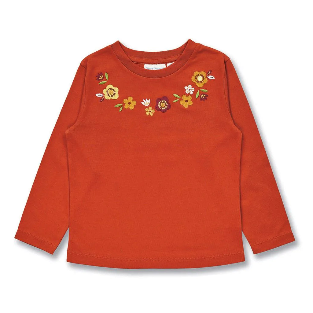Sense Organics Shirt Yoobi, Terracotta