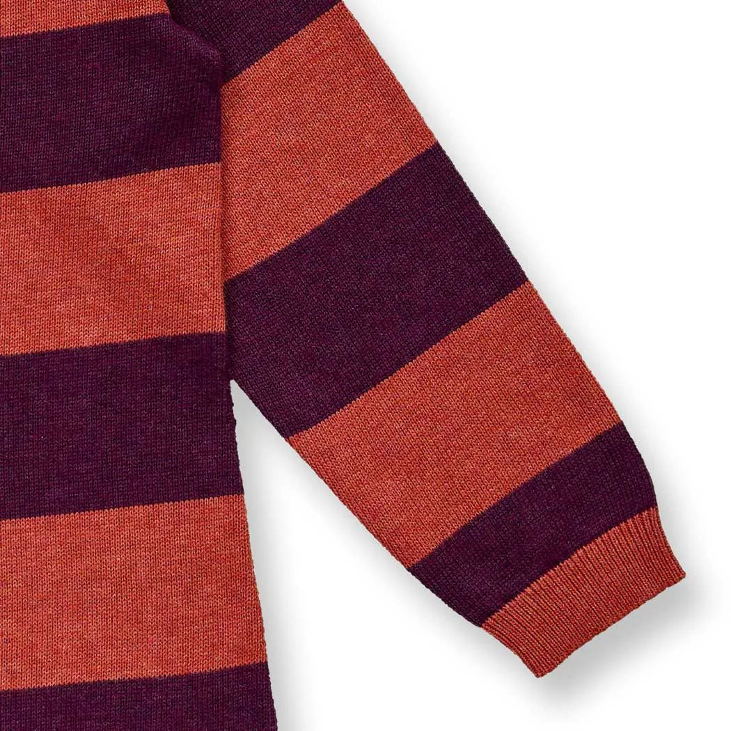 Sense Organics Strickkleid Marva, Bord./Terra