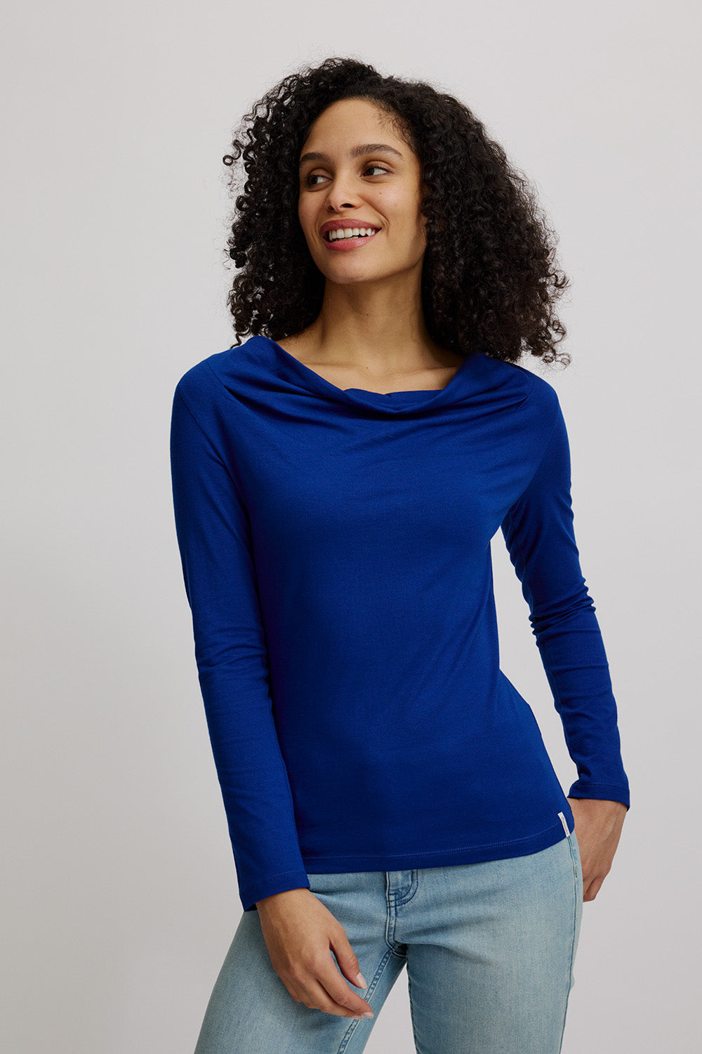 Tranquillo Jersey-Shirt Wasserfall, Ink