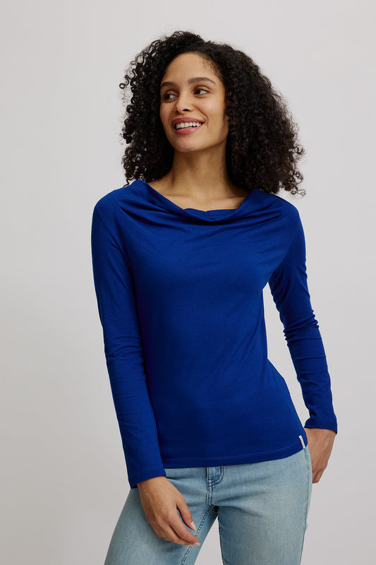 Tranquillo Jersey-Shirt Wasserfall, Ink