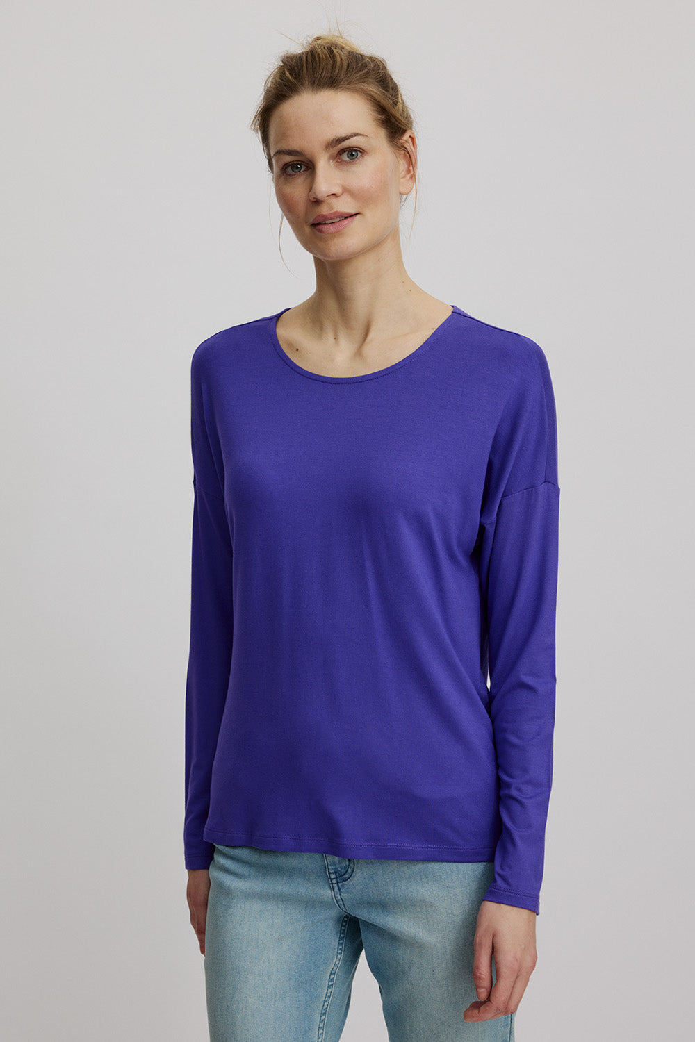 Tranquillo Ecovero-Shirt, Grape