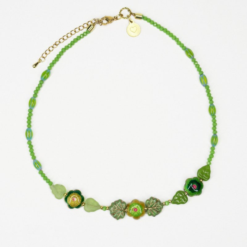 Urban Hippies Kette Choker, mixed greens