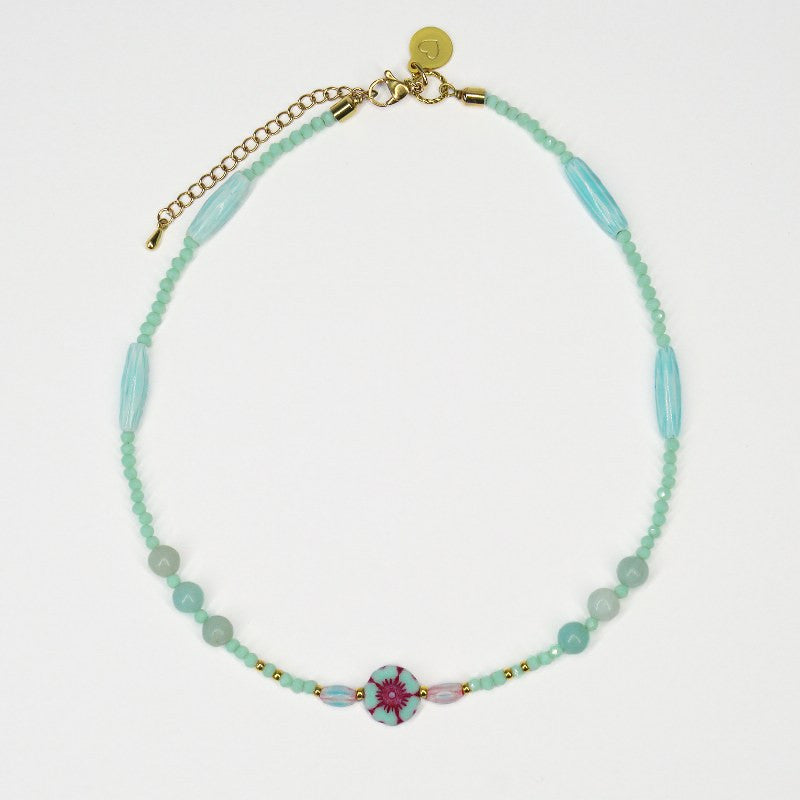 Urban Hippies Kette Choker, pale sky