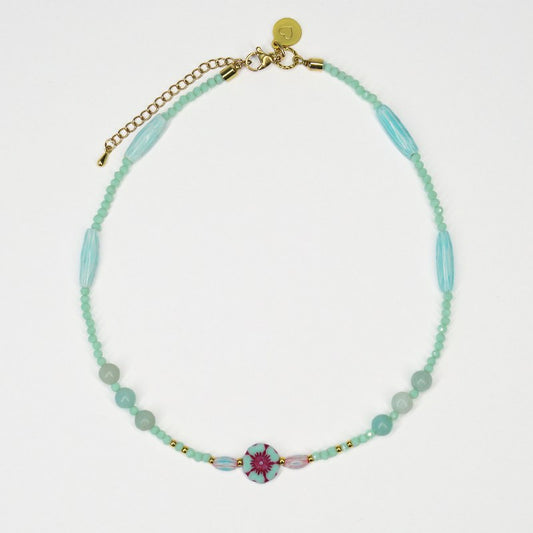 Urban Hippies Kette Choker, pale sky