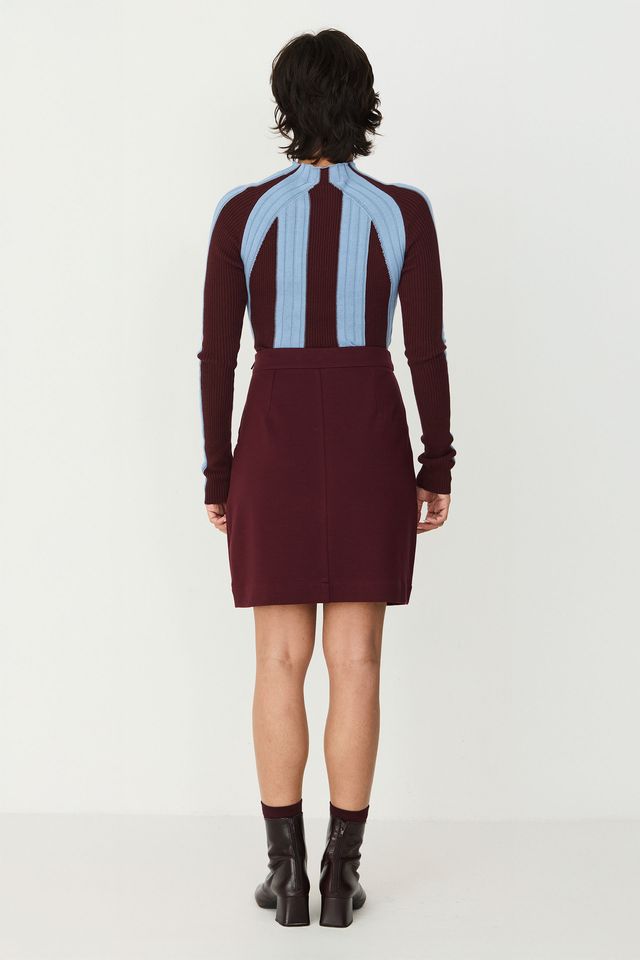 SKFK AMALE Skirt, Chocolate