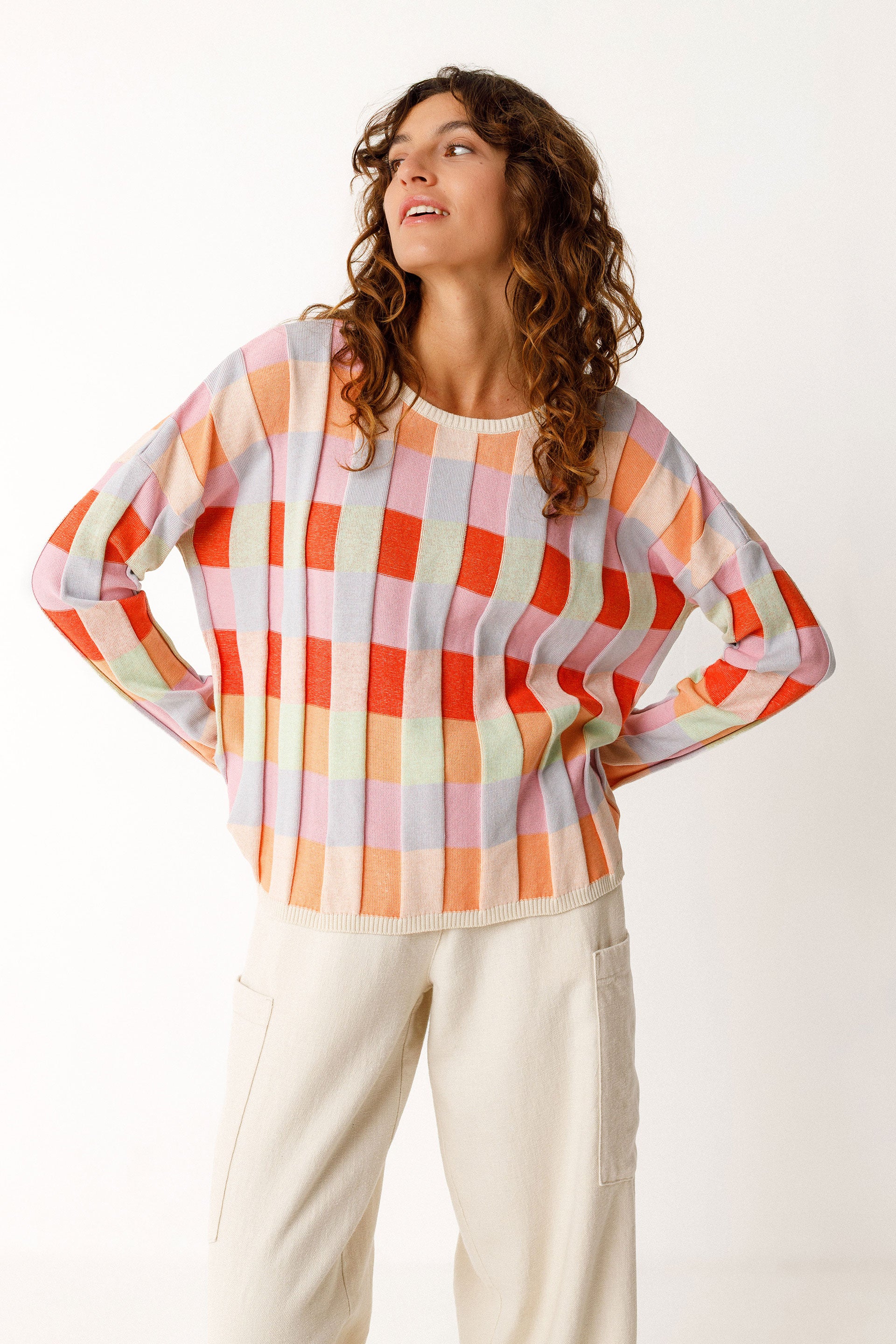 SKFK Bita Sweater, Multicolour