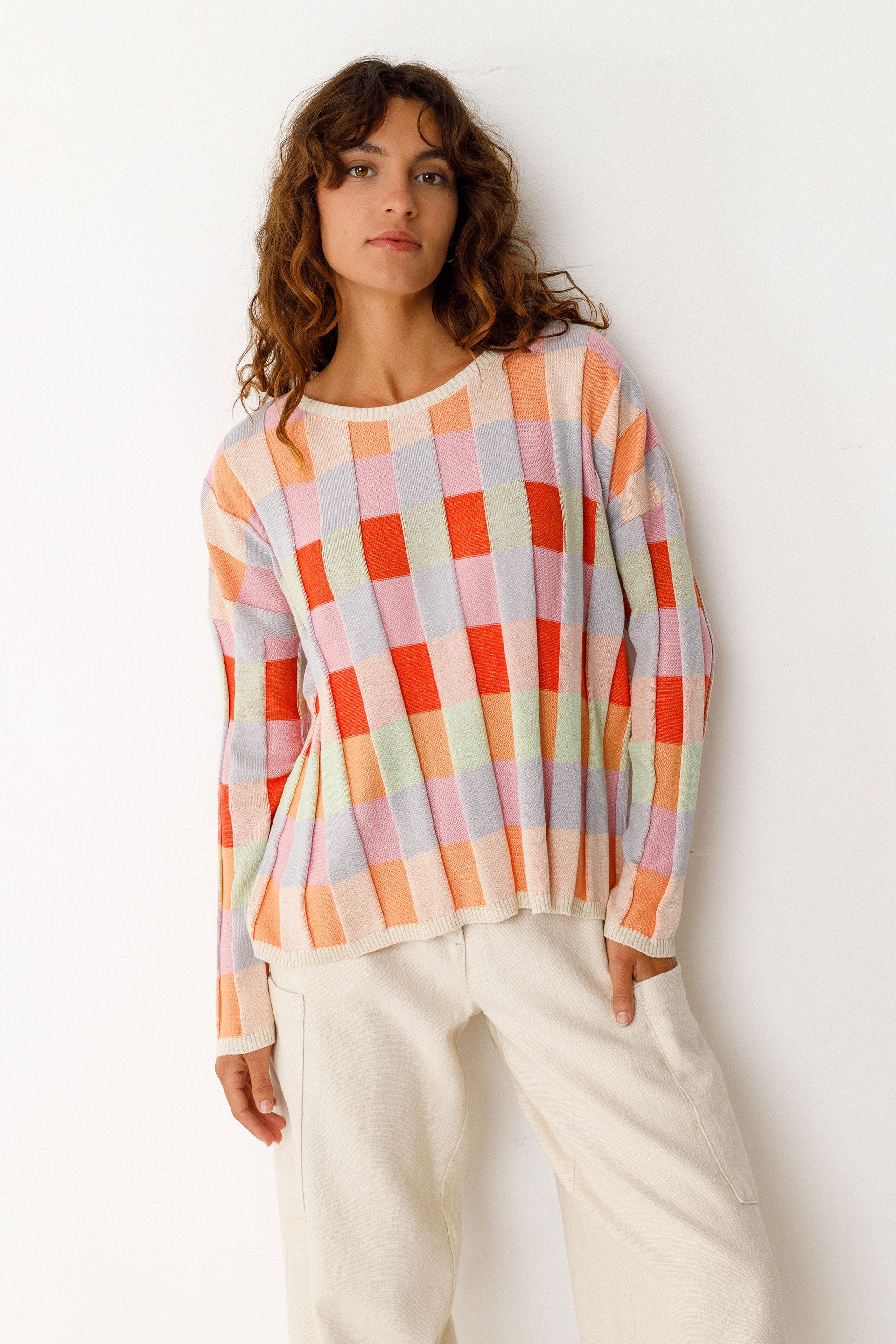 SKFK Bita Sweater, Multicolour