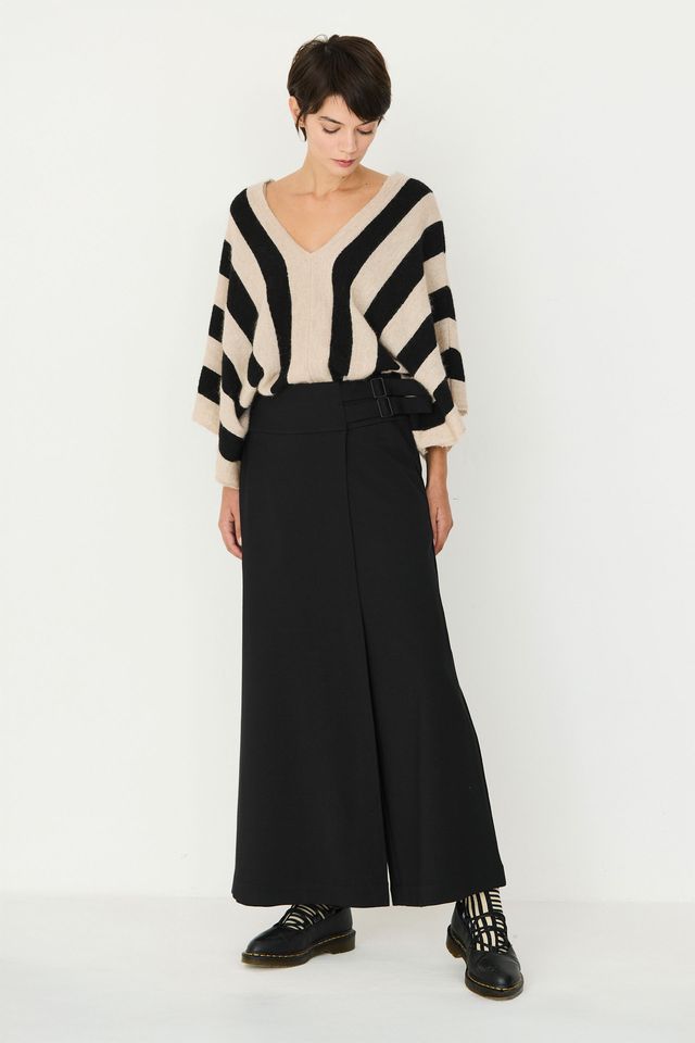 SKFK ELADE Sweater, Beige/Black