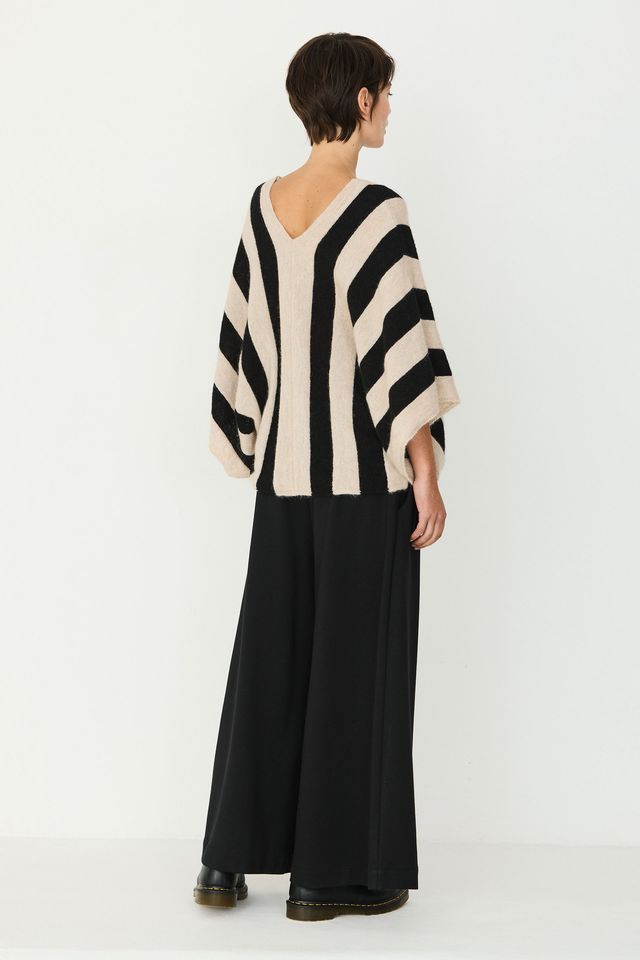 SKFK ELADE Sweater, Beige/Black