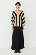 SKFK ELADE Sweater, Beige/Black