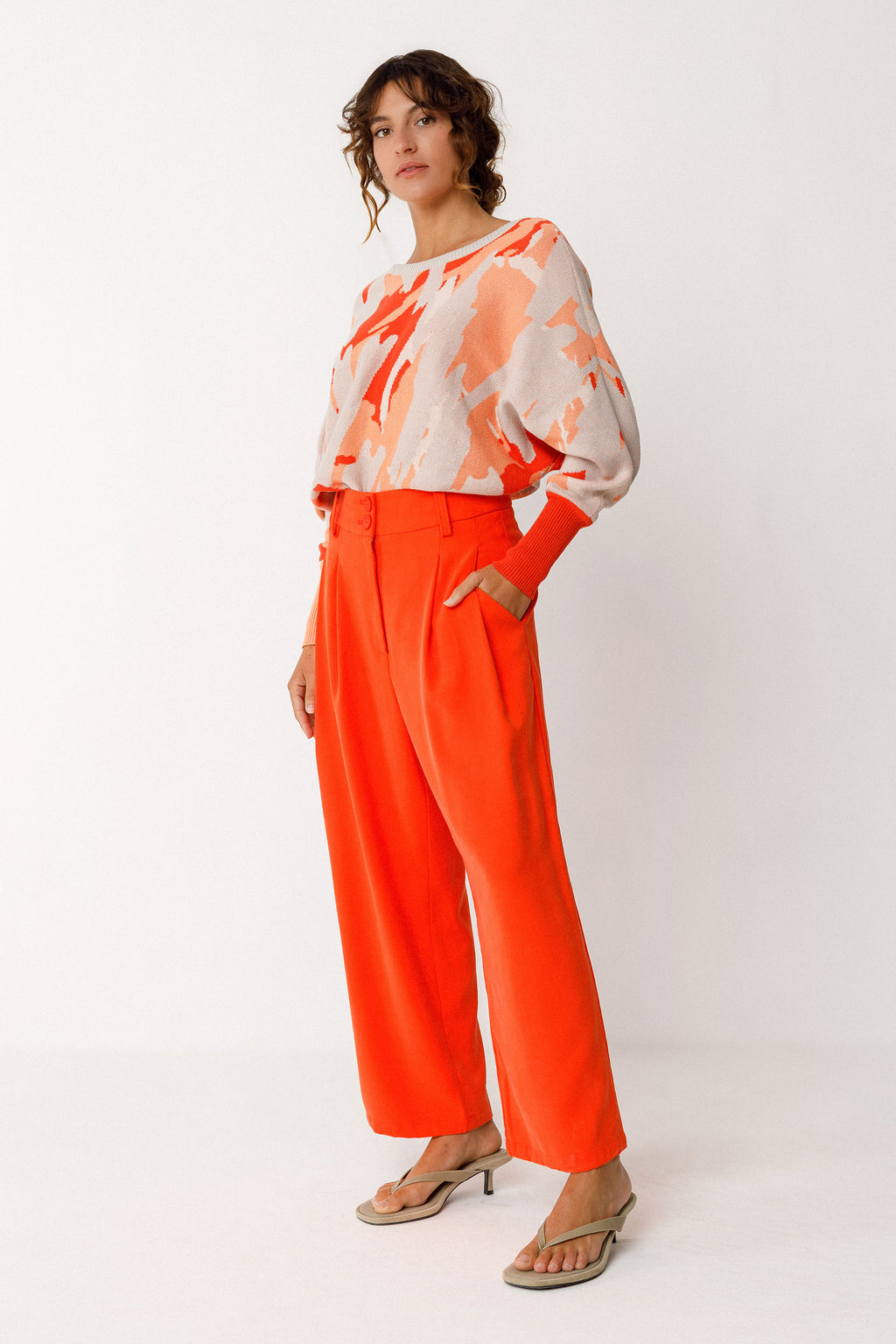 SKFK Esti Trouser, Orange