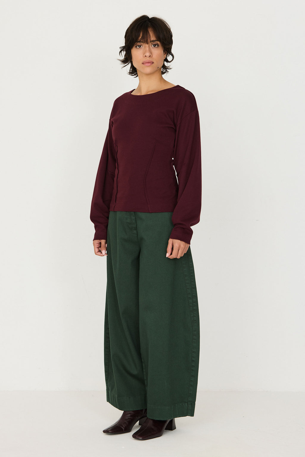 SKFK Itura Shirt, chocolate-red