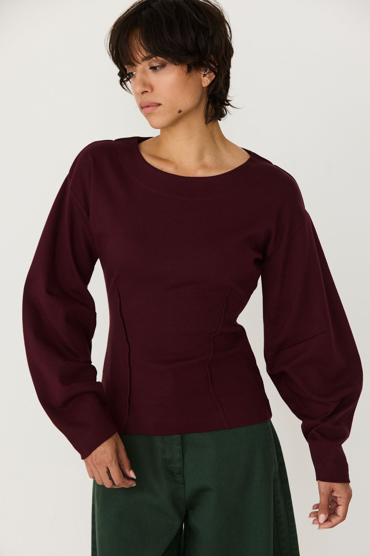SKFK Itura Shirt, chocolate-red
