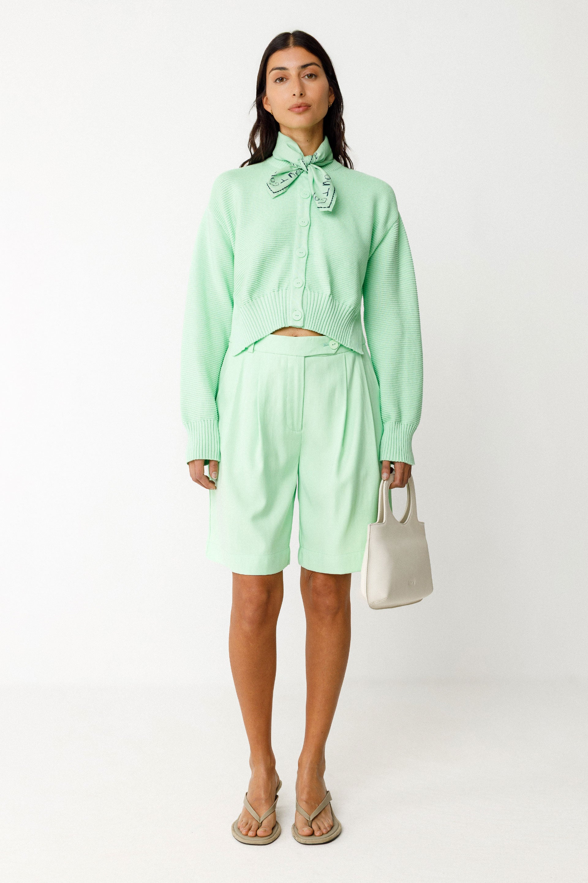 SKFK Laida Shorts, Light Green