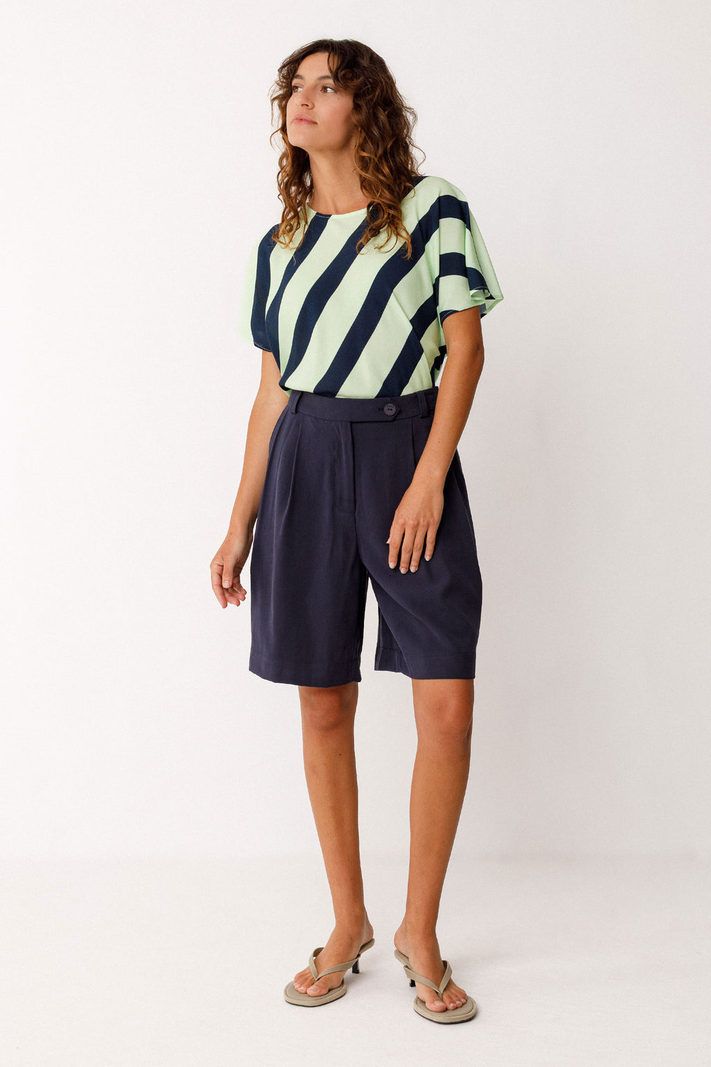 SKFK Laida Shorts, Navy