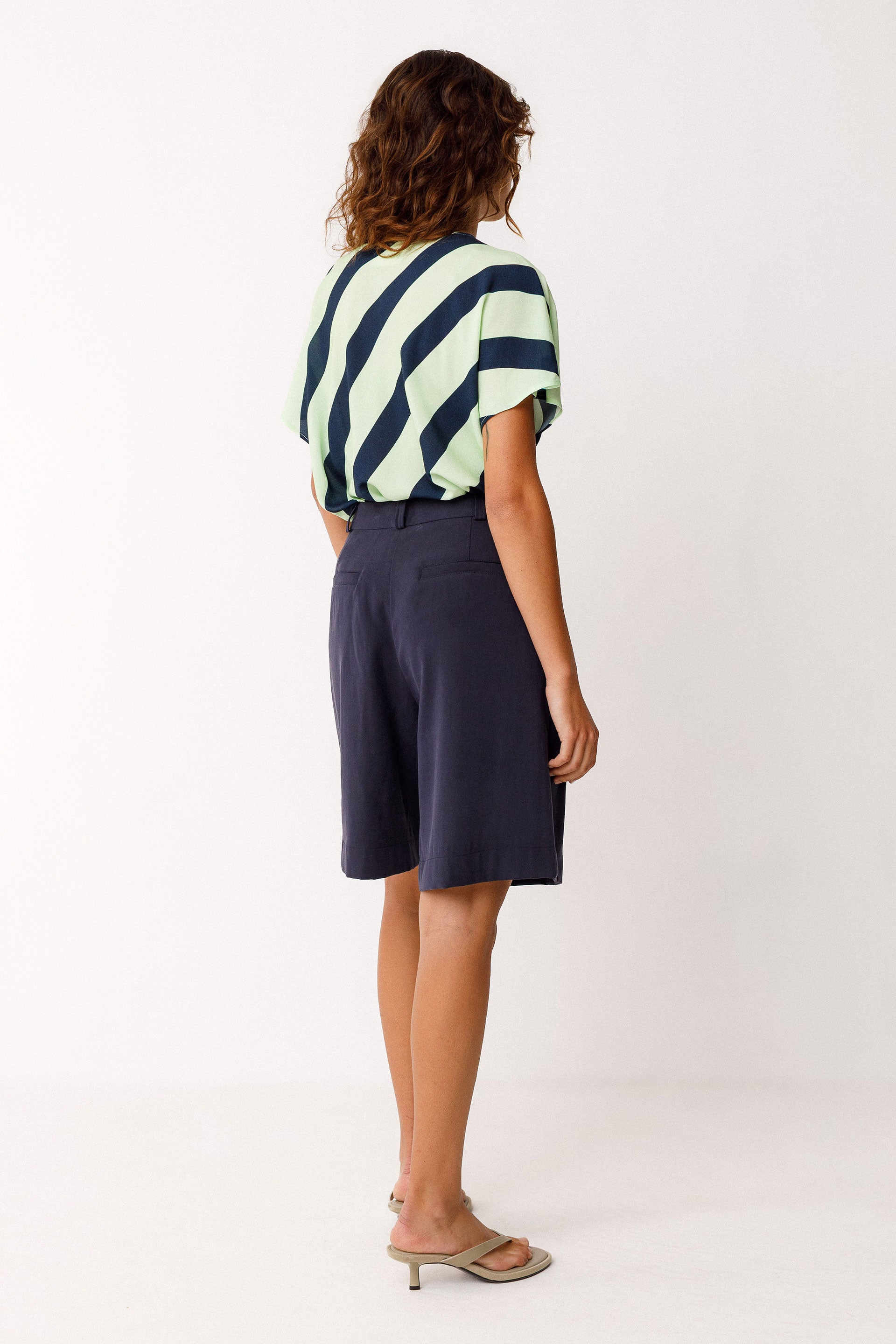 SKFK Laida Shorts, Navy
