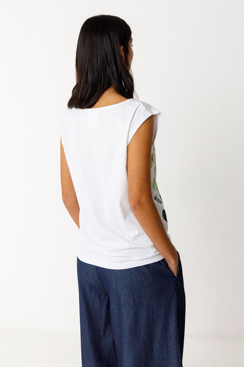 SKFK Marixol T-Shirt, Multicolor Green