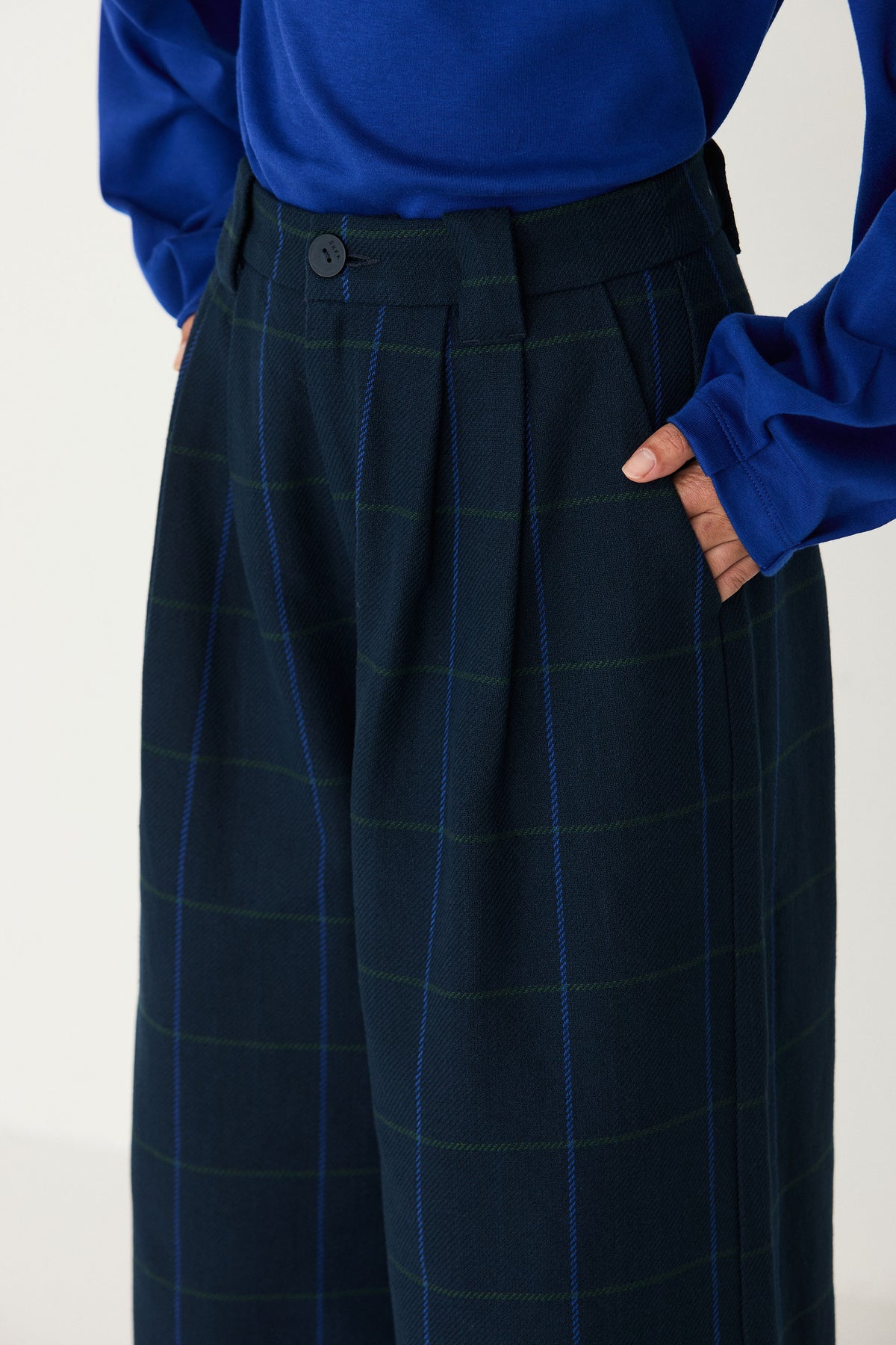 SKFK Nia Trouser, Checks