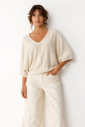 SKFK Pullover Olaia, Ivory