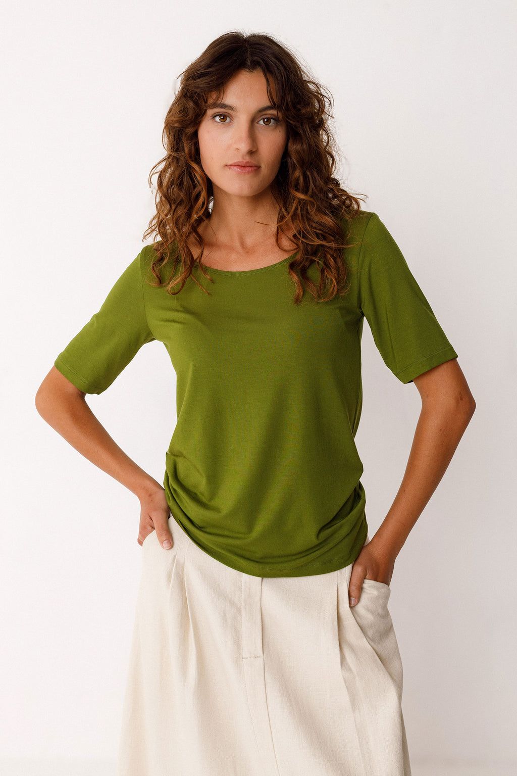 SKFK Zur-12-Shirt, Dark Green