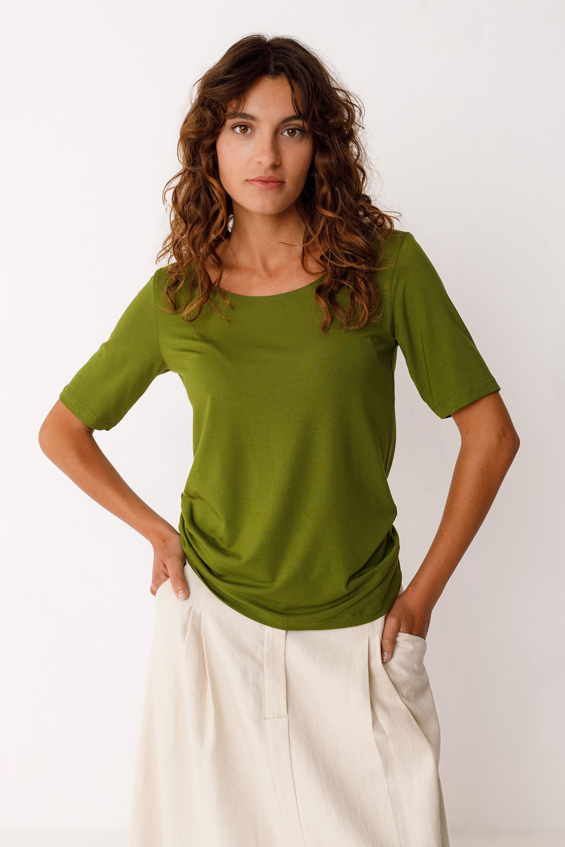 SKFK Zur-12-Shirt, Dark Green